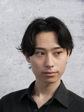 ロバーツヘアー 日野店 メンズナチュラルセンターパート