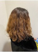 大人可愛いゆるふわネオソバージュ☆美シルエット20代30代40代