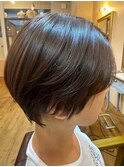 【ブラウン/ミディアム/似合わせボブ】#Ameri  