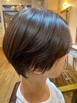 アメリ ココロ 南森町店(Ameri cocoro.)&nbsp;【ブラウン/ミディアム/似合わせボブ】#Ameri