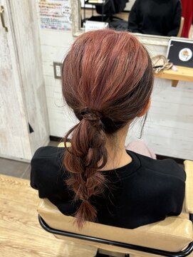 スカイ(SKY) 透明感カラー/髪質改善/縮毛矯正/レイヤーカット/ダブルカラー