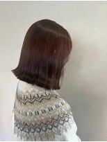 ヘアーアートミュージアム(Hair Art Museum) 切りっぱなし/チェリーブラウン/暖色カラー