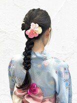 ドアホワイト(door white)&nbsp;【doorwhite 新松戸 Kanna】浴衣ヘアセット