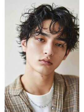 ラナ 新宿(lana) パーマ/メンズ/シャドウパーマ/似合わせ/【lana hair新宿】