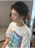 スパイキーショート　ピンパーマ