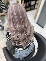 ラピス 渋谷本店(Lapis)&nbsp;ラベンダーカラー、デザインカラー、ハイライト