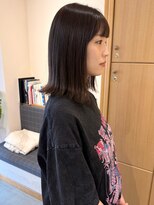 スムーク(smuk)&nbsp;【smuk/釣部宥依】ボブ/艶カラー/パツッとボブ