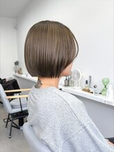 トランク ヘアー デザイン(tranq hair design) 大人フェイスレイヤーボブ