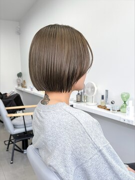 トランク ヘアー デザイン(tranq hair design) 大人フェイスレイヤーボブ