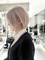 レイズ 国分寺店(RAYS)&nbsp;【RAYS/金本】ショートボブ・ホワイトブロンド
