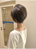 30代、40代、50代/ツヤ/丸み/トップのボリューム/ショートボブ