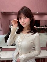 ボタン コロン 表参道 原宿(VOTAN COLON)&nbsp;韓国風ハッシュレイヤー☆似合わせで決まる上品な韓国ヘア/前髪