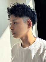 ユニヘアデザイン 徳島店(Uni. hair design)&nbsp;【ツーブロック×アップバング】