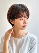 シンス 銀座(since)&nbsp;ショートボブ/丸みボブ/小顔ショート/顔周りカット/似合わせ