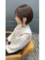 アズーア ヘアーアンドスパ(azure hair&spa)&nbsp;マロンブラウン/ブリーチなし/横浜/白髪ぼかし