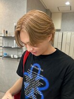 ジーナ 天神(Zina)&nbsp;ワンブリーチで作るミルクティーベージュ