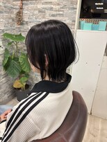 アンサ 伏見桃山店(ANSA) レイヤーボブ/ボブ/レディースショート/黒髪ショート/伏見桃山