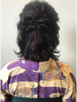 モードケイズ 尼崎店(MODE K's) 派手過ぎないけどかわいいセットアレンジ&袴