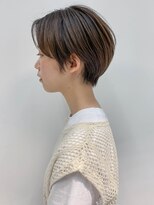 テトヘアー(teto hair)&nbsp;short(丸みハンサムショート、ブラウン、ベージュ)