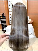 【髪質改善カラー×濃密ヘアエステ】