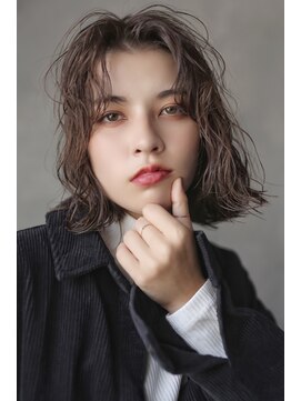 ソイ コンク 下北沢(soi conc) 無造作カールボブ