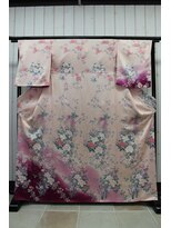 ルナクレセント (Luna crescent) 訪問着D-14　￥12500～(着付料込み)