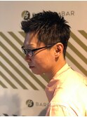 大人のシンプルショート【BARBER-BAR】