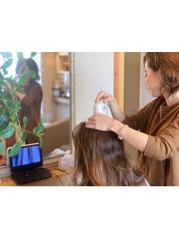 【1席のみ/有名なアジュバン取扱】女性スタイリストがマンツーマン施術。エイジング毛にお悩みの方は必見☆