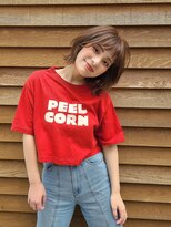 インフィニティ 新富町(Infinity)&nbsp;【大人ボブ】外ハネボブ × ヌーディーカラー