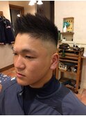 ソフトモヒカン＋フェード