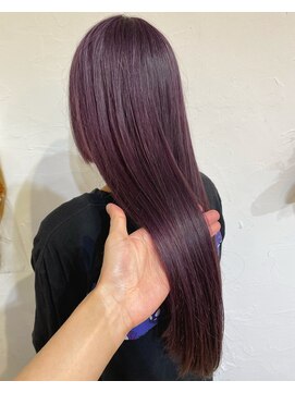 アミュー(amiu) 赤紫カラー