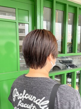 ネバーランド(NEVERLAND) アッシュブラウン×ショートカット