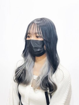 ホワイト 梅田(white) ＊インナー＊ホワイト×ブラック