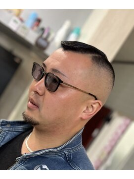 ピシャッとニ代目銀二郎 テイテイ刈り