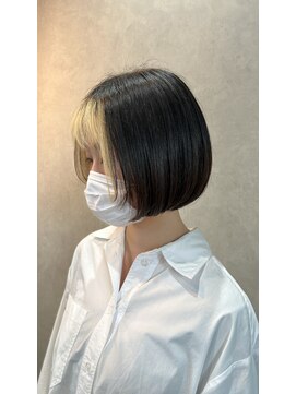 ツヅル(tsuzuru.) 切りっぱなしボブ