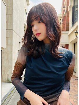 エイミー(Aimee) Aimee町田 ダークブラウン×ヨシンモリヘアー