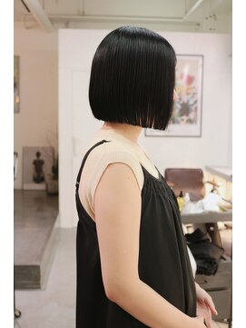 オーイット(ooit) ＊切りっぱなしボブ×地毛風カラー＊