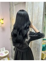 ガルボヘアー 名古屋栄店(garbo hair)&nbsp;#名古屋#栄#プルエクステ#黒髪ロング#インナーカラー#10代#20代