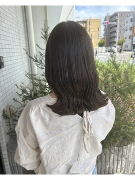 トリート 南行徳本店(TREAT) 切りっぱ×オリーブベージュ/南行徳