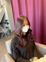 ソフ(soph) ゆるふわ韓国風ロング巻き髪ヘアー