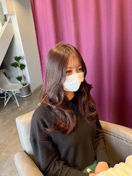 ソフ(soph) ゆるふわ韓国風ロング巻き髪ヘアー