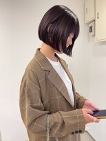 ランドリー(Laundry) 【cassis color / mini bob】