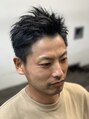 男髪 ショートヘアシブイ40代