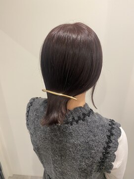 ユニコ(unico) ピンクベージュカラー/暖色系カラー/チェリーピンク