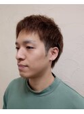 ツーブロックすっきりショートスタイル