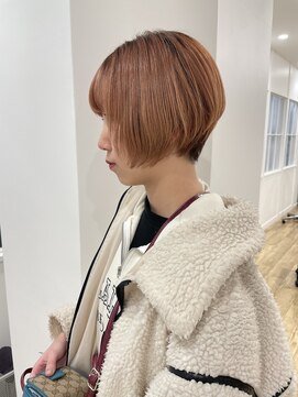 モリオフロムロンドン 松戸店(Morio from London) 【松戸 藤原】リップラインショートボブ