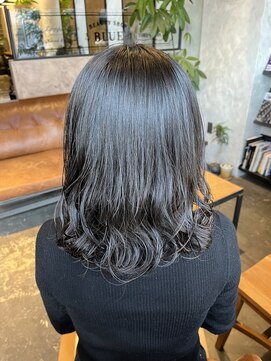 ブルー 青葉台(BLUE) 毛先パーマ