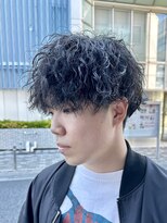 オーガニック アトリエ 大宮(organic+atelier)&nbsp;ツイストスパイラルパーマメンズマッシュソフトツーブロック