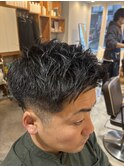 名古屋天白区梅ヶ丘大人メンズビジネスショート刈り上げスタイル