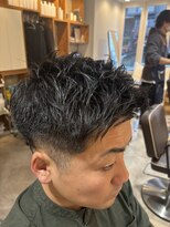 アメラボ(AmeLab)&nbsp;名古屋天白区梅ヶ丘大人メンズビジネスショート刈り上げスタイル